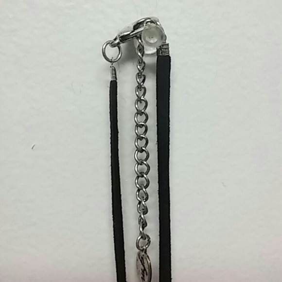 efm Black Leather Necklace - Picture 3 of 8
